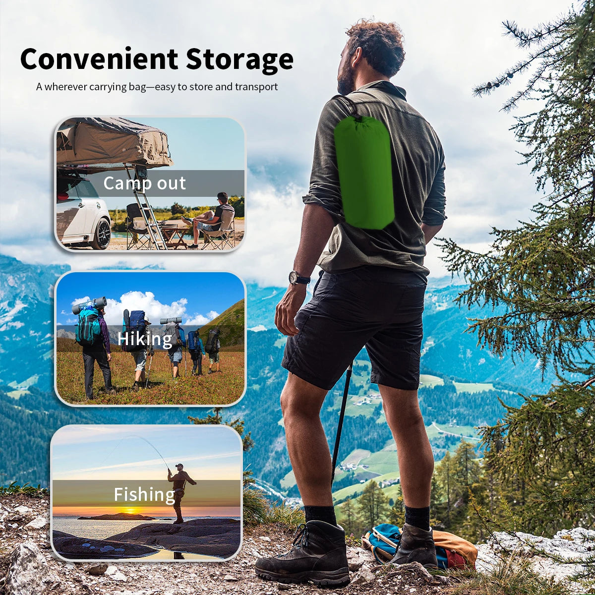 Camping Sleeping Pad – Ultralight Inflatable Air Mattress