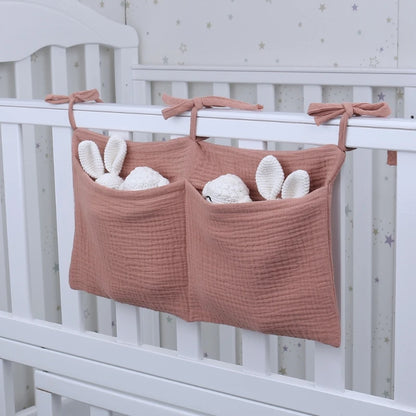 Baby Crib Organizer Hanging Diaper Caddy Storage Bag