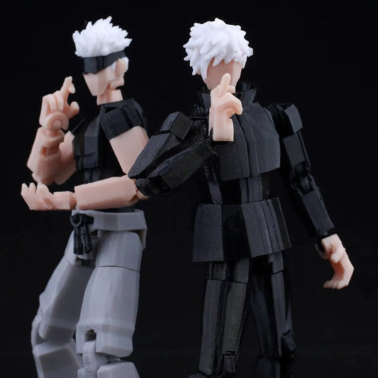 Poseable Anime Figure 3D Multi-Jointed Action Model Toy
