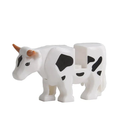 MOC Farm Zoo Animal Building Blocks Educational Toy Set