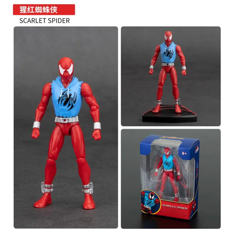 4 Inch Superhero Action Figure Movable Collectible Toy