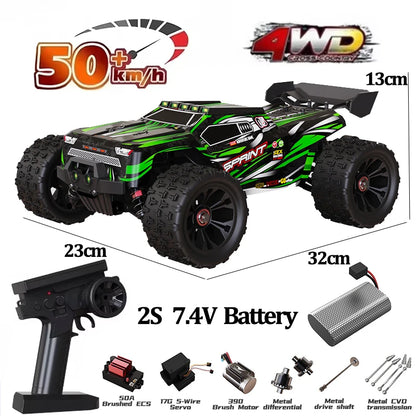 9522PRO 1:16 Brushless 4WD RC Car – 85KM/H High-Speed Off-Road Racing Drift Truck