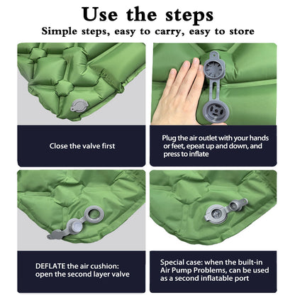Camping Sleeping Pad – Ultralight Inflatable Air Mattress