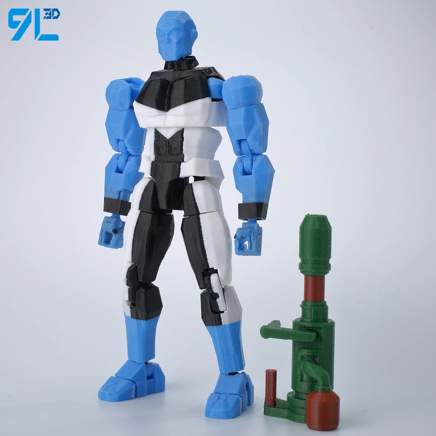 14cm Multi Jointed Action Figure 3D Printed Poseable Collectible Toy