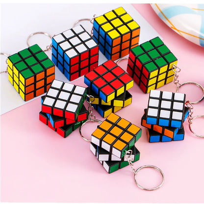 12PCS Mini Magic Cube Set – Educational Puzzle Party Favors