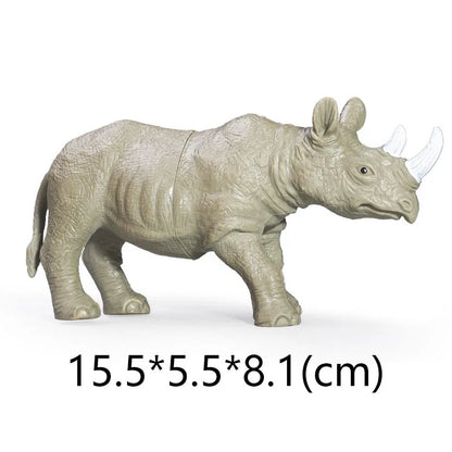 Wild Animal Figurines Set Realistic Zoo Figures for Kids Toy