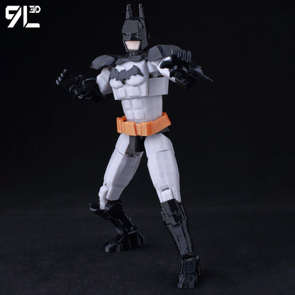14cm Multi Jointed Action Figure 3D Printed Poseable Collectible Toy