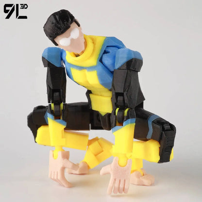 13cm Articulated Action Figure 3D Printed Collectible Model Toy