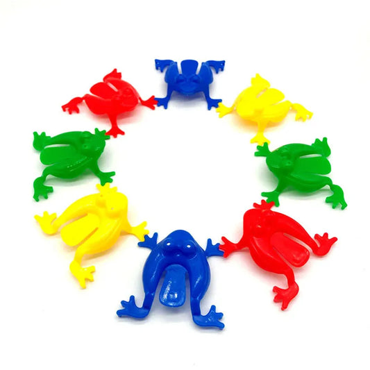 Jumping Frog Fidget Toys Bounce Party Favor Pack 10-20PCS