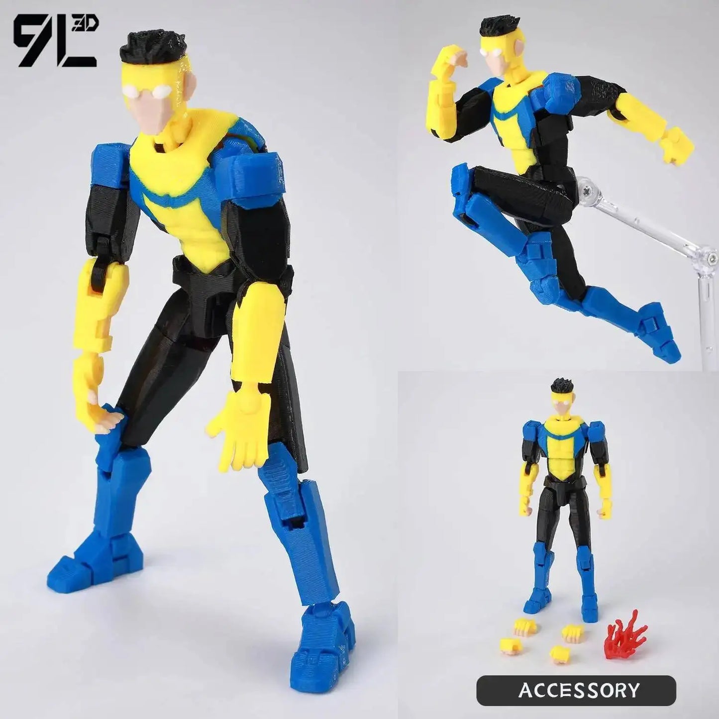 13cm Articulated Action Figure 3D Printed Collectible Model Toy