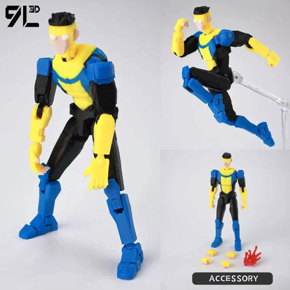 13cm Articulated Action Figure 3D Printed Collectible Model Toy
