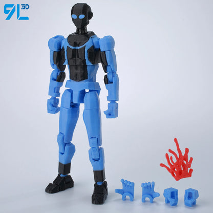 14cm Multi Jointed Action Figure 3D Printed Poseable Collectible Toy