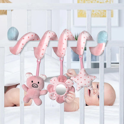 Baby Spiral Activity Toy for Car Seat, Stroller & Crib