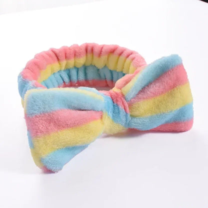Makeup Headband – Soft Coral Fleece Face Wash Hair Band