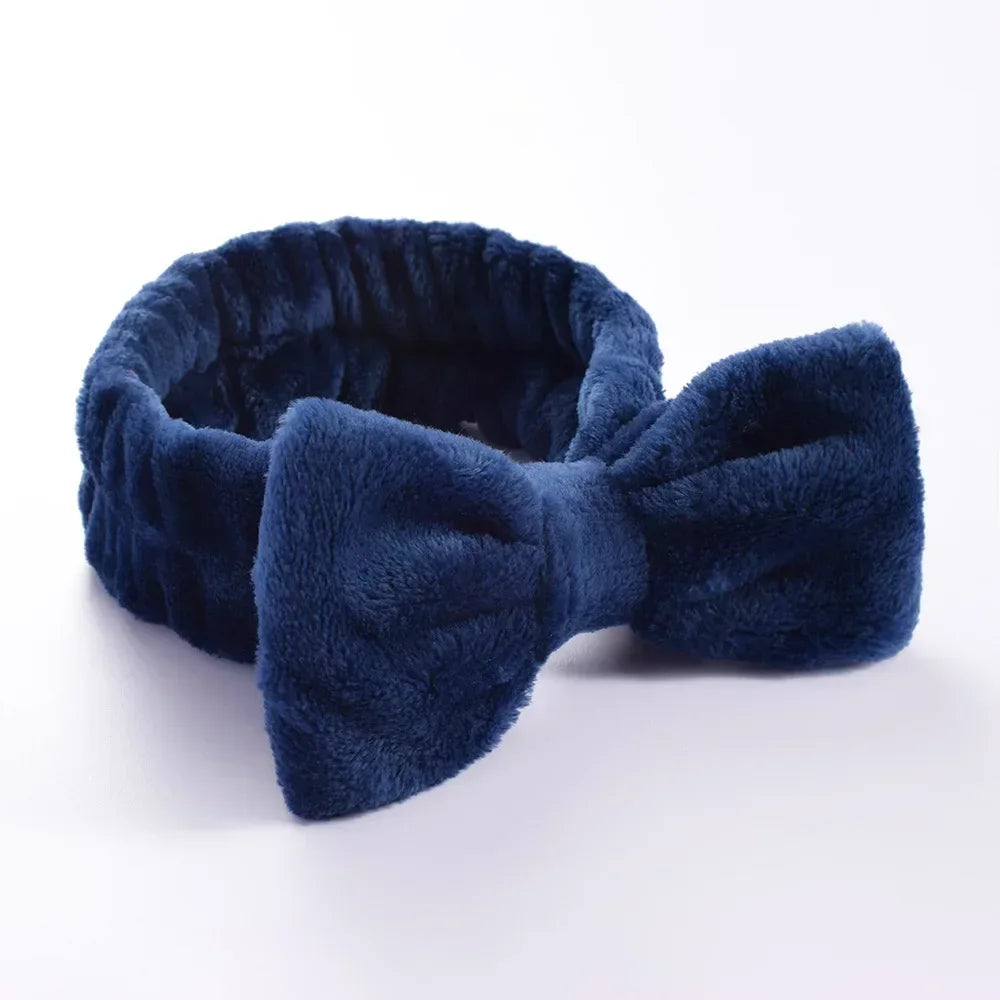 Makeup Headband – Soft Coral Fleece Face Wash Hair Band