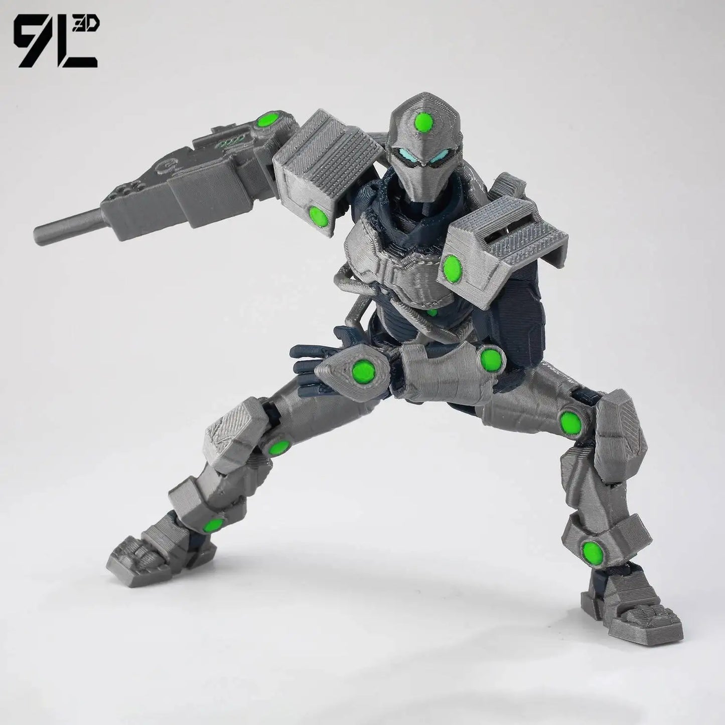 Invincible Boy Action Figure 14cm 3D Printed Multi Jointed Model