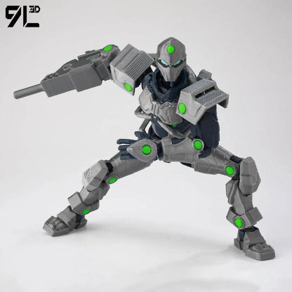 Invincible Boy Action Figure 14cm 3D Printed Multi Jointed Model