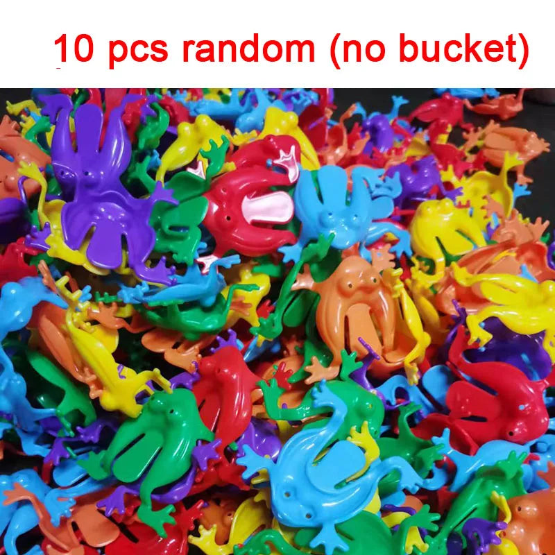 Jumping Frog Fidget Toys Bounce Party Favor Pack 10-20PCS