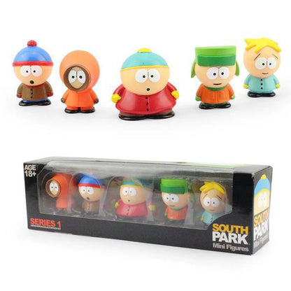 Cartoon Action Figure Set – 5PCS PVC Mini Collectible Figures
