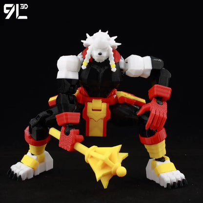 Invincible Boy Action Figure 14cm 3D Printed Poseable Model