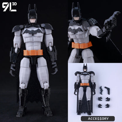 14cm Multi Jointed Action Figure 3D Printed Poseable Collectible Toy