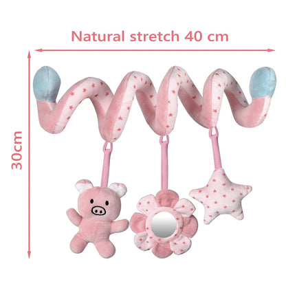 Baby Spiral Activity Toy for Car Seat, Stroller & Crib
