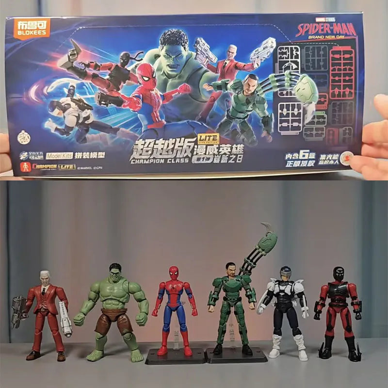 Spider-Man Model Kit Champion Class Action Figure Collectible