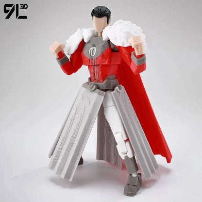 13cm Articulated Action Figure 3D Printed Collectible Model Toy