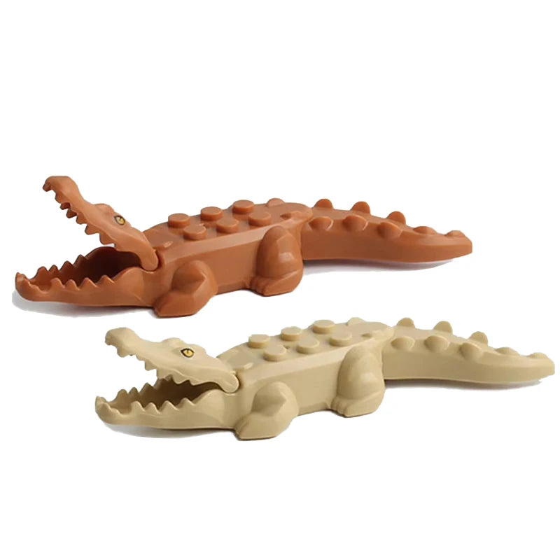 MOC Farm Zoo Animal Building Blocks Educational Toy Set
