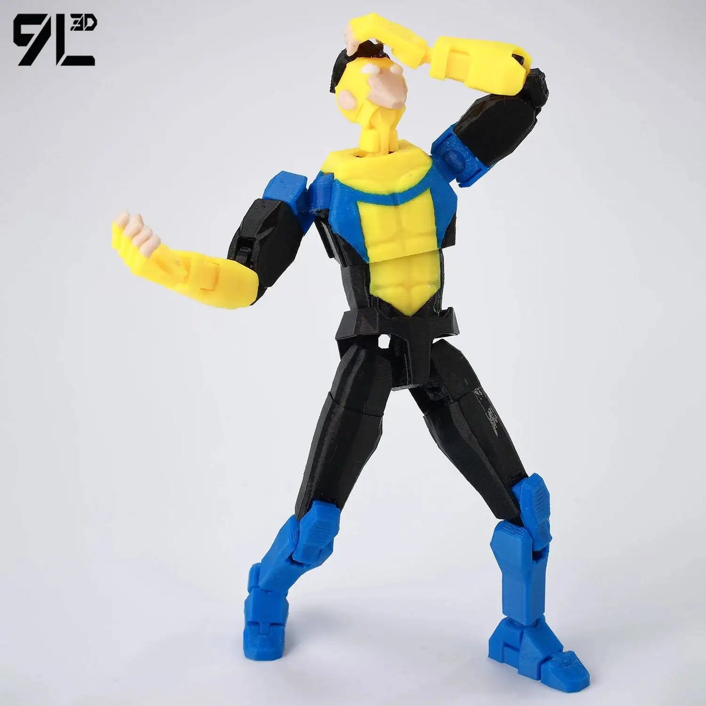 Invincible Boy Action Figure 14cm 3D Printed Multi Jointed Model