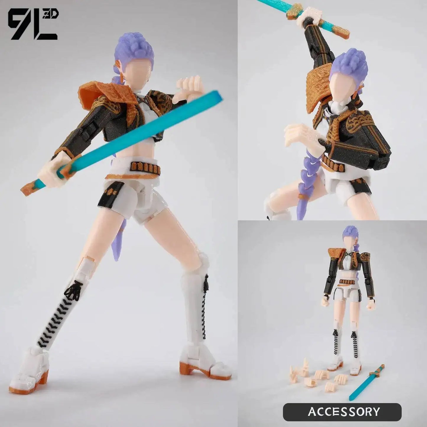13cm Articulated Action Figure 3D Printed Collectible Model Toy