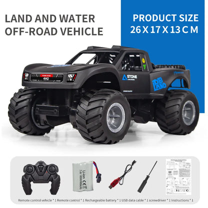 JJRC Q156 4WD Amphibious RC Stunt Car – Waterproof Flip Racing Car for Land & Water