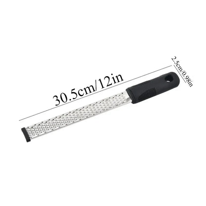 Stainless Steel Cheese Grater & Lemon Zester Tool