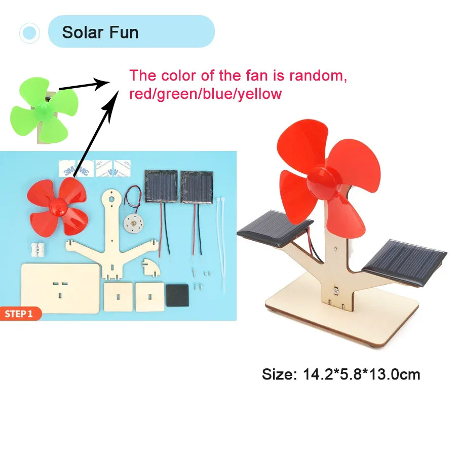 STEM Science Kit DIY Wooden Educational Learning Toy