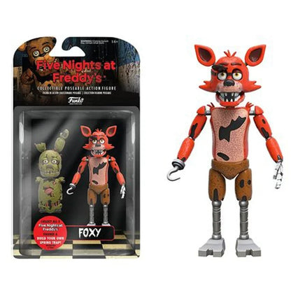 14cm Horror Bear Action Figure Movable PVC Collectible Toy