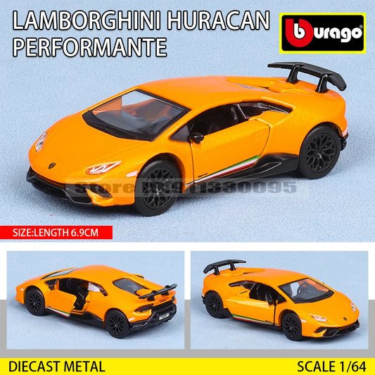 Bburago 1:64 Diecast Sports Car Model Collection
