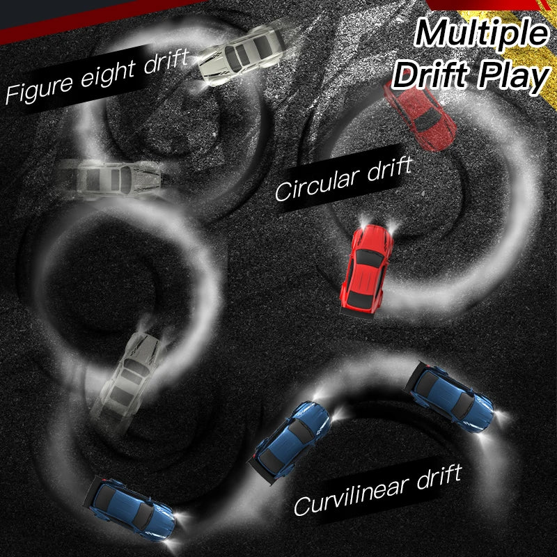 1:64 RC Drift Car – 4WD Mini Remote Control Racing Car