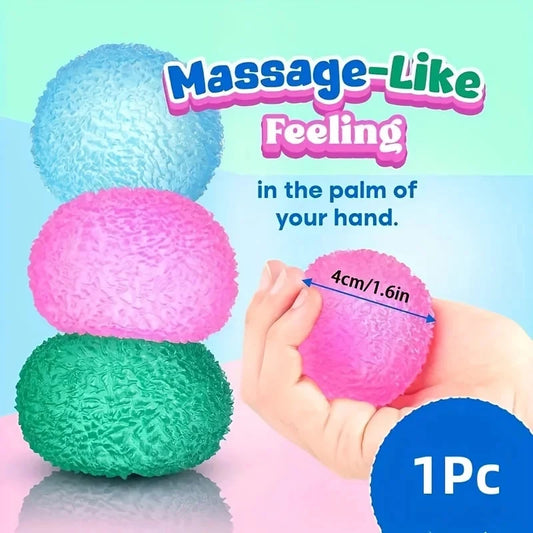 Squishy Ice Ball Toy Multicolor Stress Relief Squeeze Ball