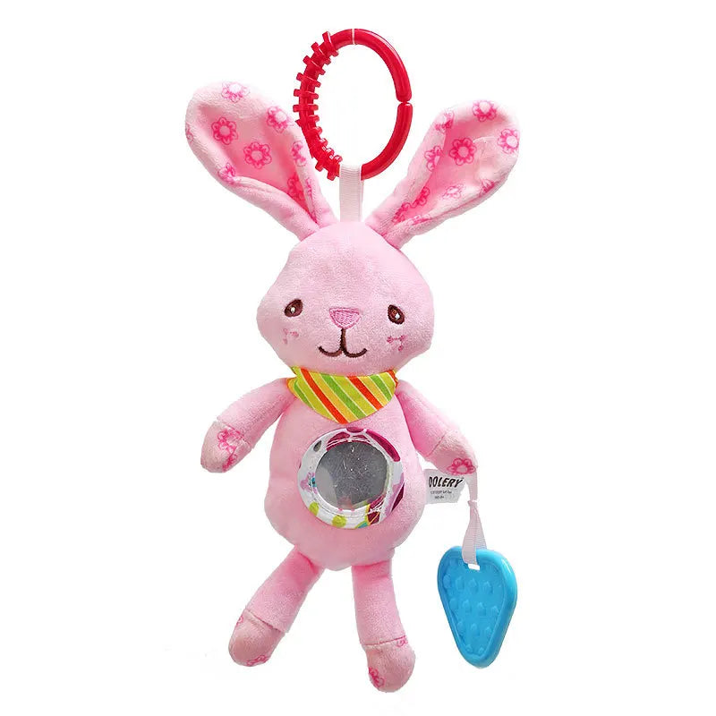 Baby Crib Spiral Toy Plush Stroller & Car Seat Rattle