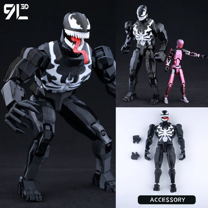 14cm Multi Jointed Action Figure 3D Printed Poseable Collectible Toy