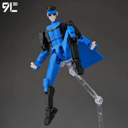Invincible Boy Action Figure 14cm 3D Printed Poseable Model