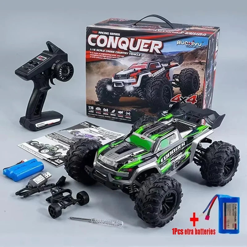WLtoys 1:16 High Speed 4WD RC Monster Truck – 50KM/H Off-Road Remote Control Car