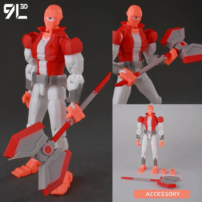 Invincible Boy Action Figure 14cm 3D Printed Poseable Model