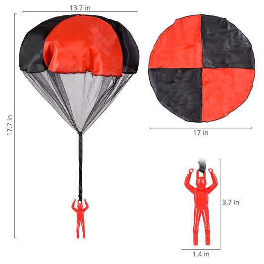 Kids Outdoor Parachute Toy Tangle Free Flying Toy
