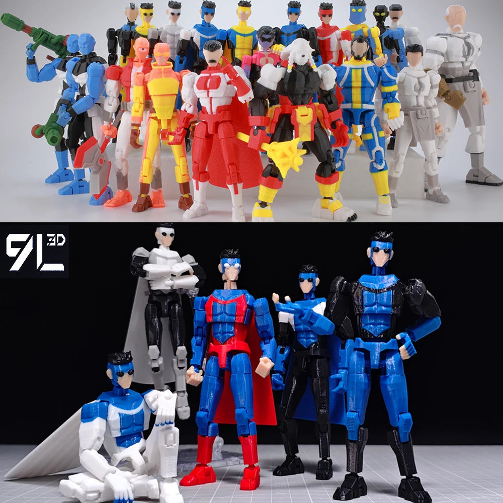 13cm Articulated Action Figure 3D Printed Collectible Model Toy