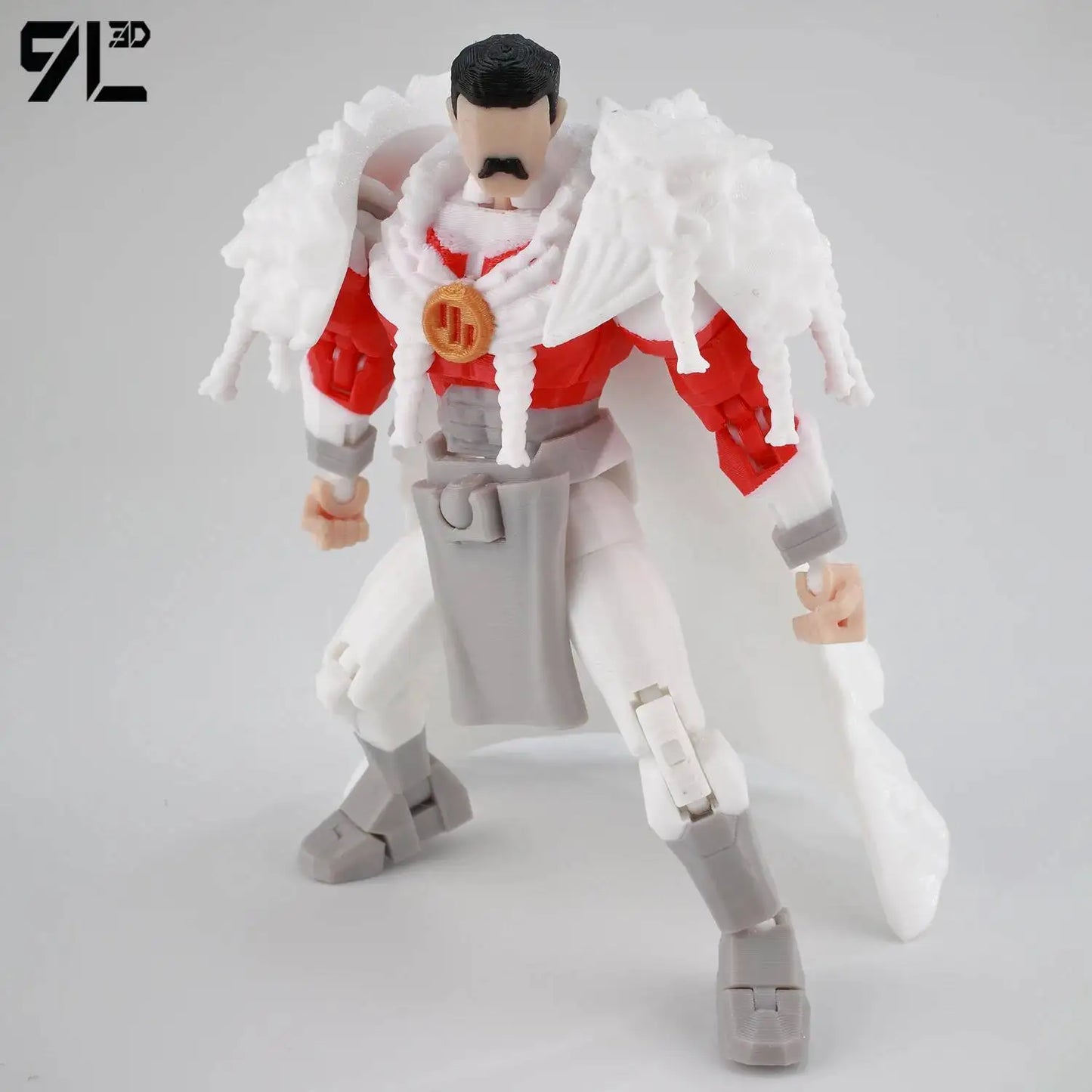 Invincible Boy Action Figure 14cm 3D Printed Multi Jointed Model