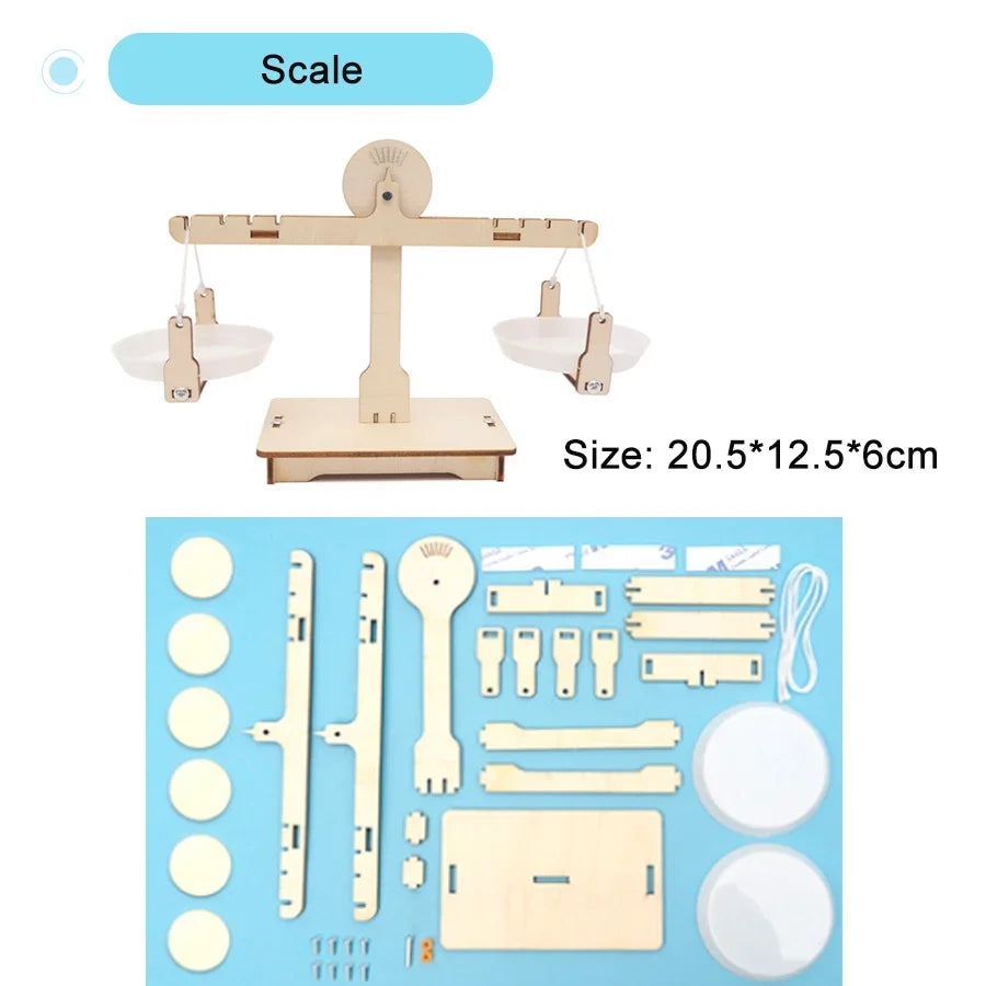 STEM Science Kit DIY Wooden Educational Learning Toy