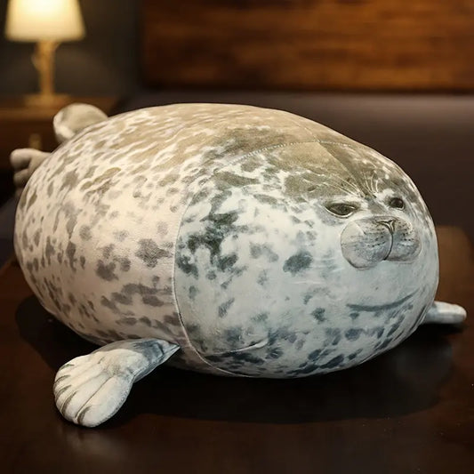 Cute Seal Plush Pillow Soft Stuffed Animal Toy
