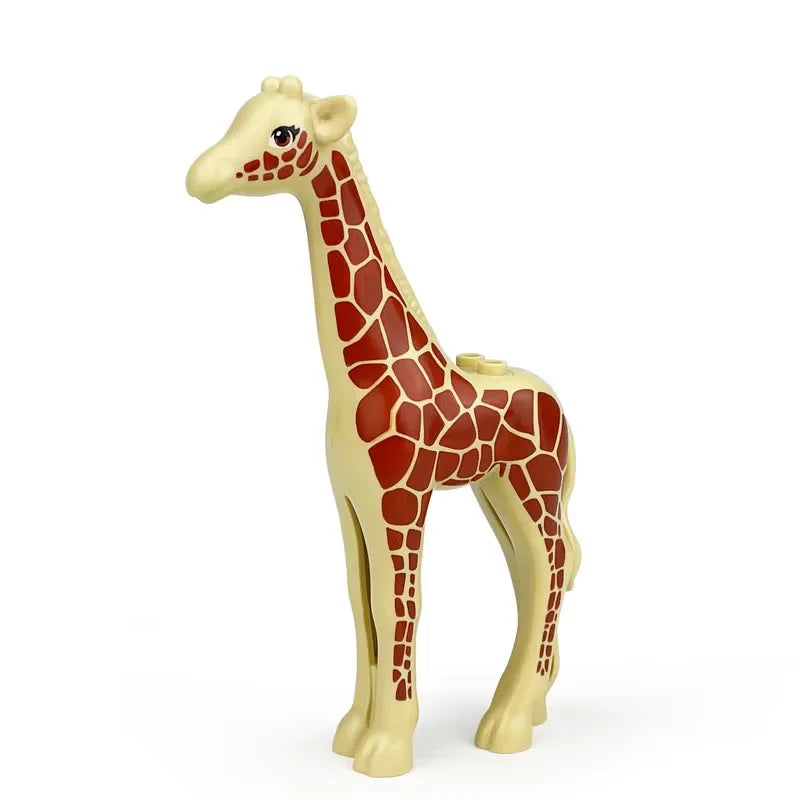 MOC Farm Zoo Animal Building Blocks Educational Toy Set