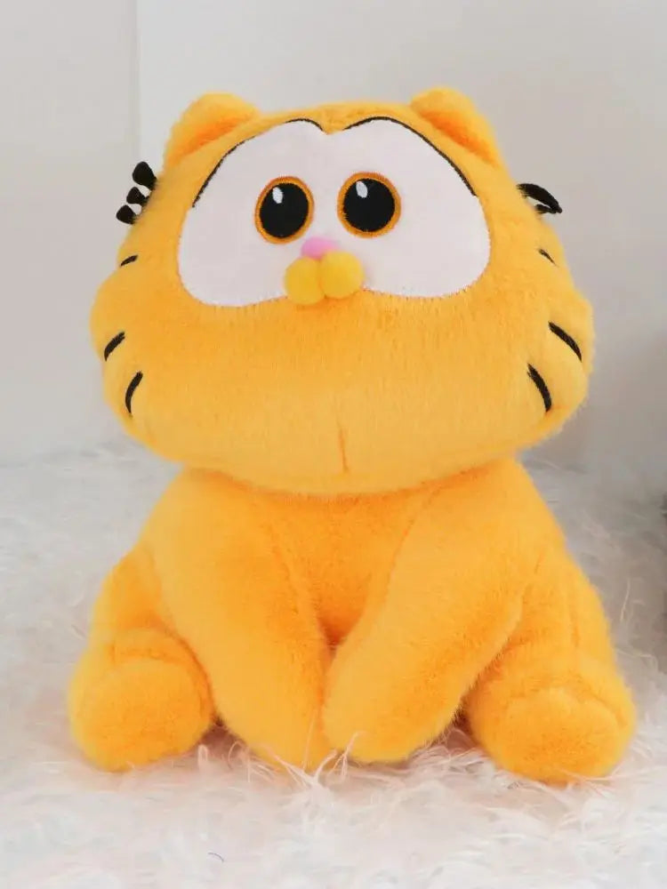 Orange Cat Plush Toy 20cm Soft Stuffed Cat Doll